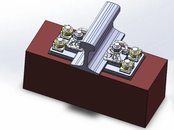 Fastening System for Synthetic Sleepers
