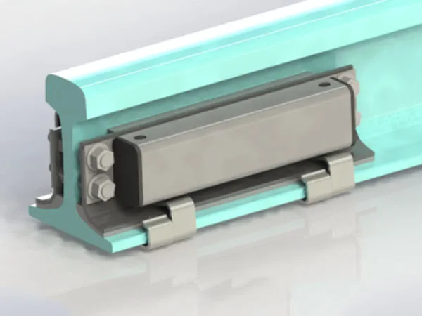Rail Damping Tuned Mass Damper for Vibration and Noise Reduction